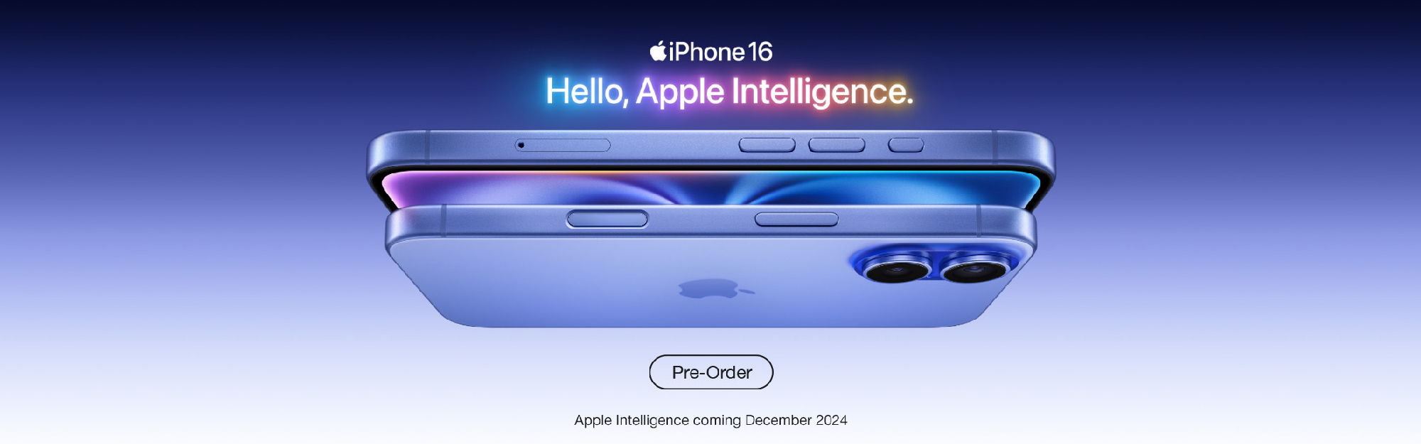 iPhone 16 Page Banner