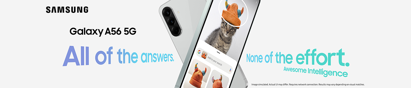 Samsung Galaxy A56 Page Banner