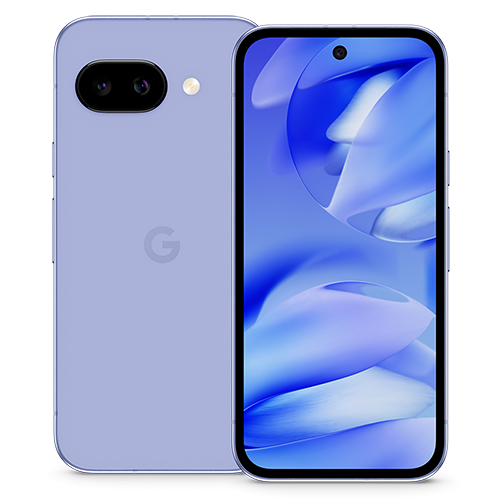 Google-pixel-9a-Iris-front-