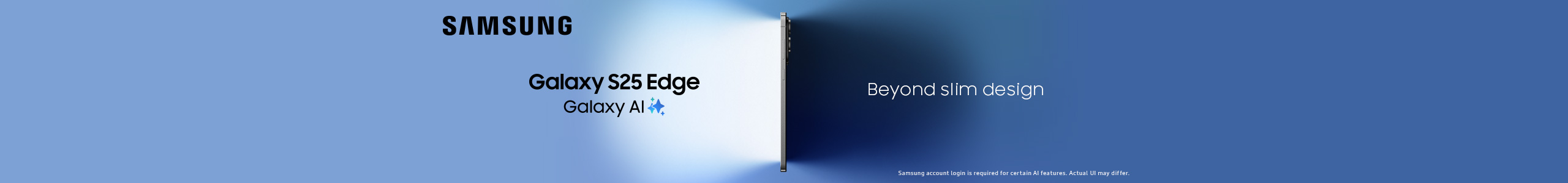 Samsung Galaxy S25 Edge Banner