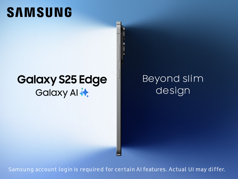 Samsung Galaxy S25 Edge Banner