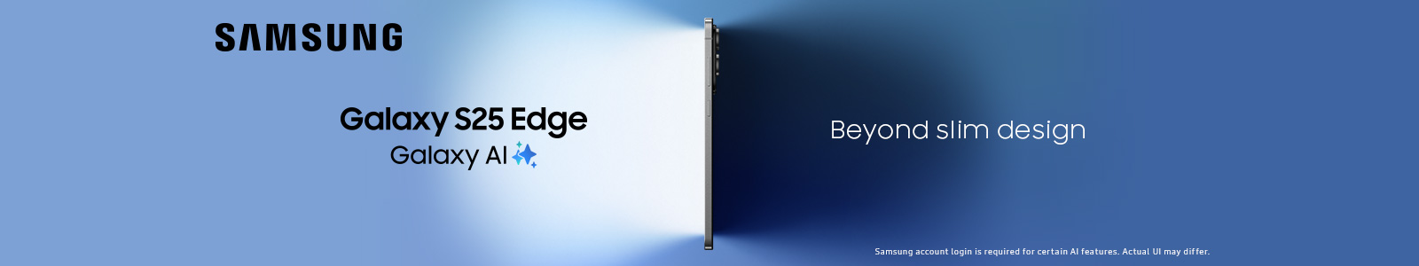 Samsung Galaxy S25 Edge Banner