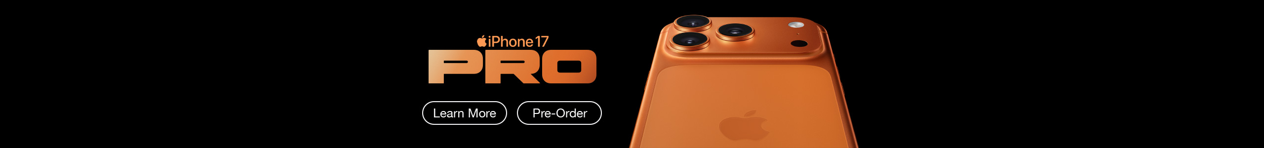 iPhone 17 Pro banner Pre-Order